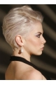 Young Fashion Platinum Blonde with Short Neckline