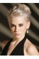 Young Fashion Platinum Blonde with Short Neckline