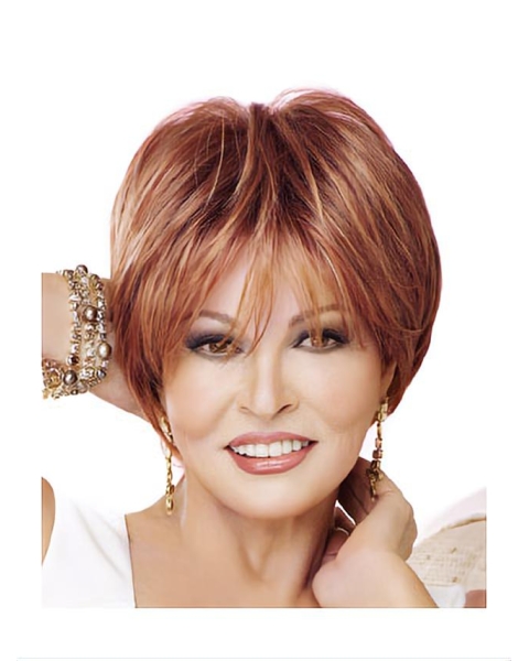 Straight Short Best Boycuts Lace Front Synthetic Women Wigs