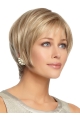 Blonde Straight Short Capless Synthetic Women Wigs