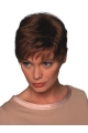 Refined Auburn Boycuts Straight Short Capless Synthetic Women Wigs