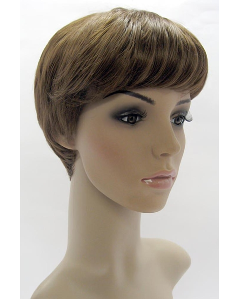 Radiant Monofilament Straight Short Mono Synthetic Kids Wigs