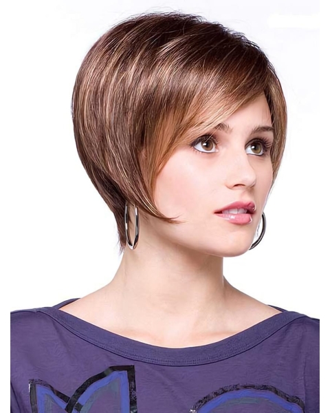  Straight Short Lace Front  Synthetic New Women Bobs Wigs