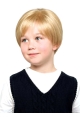 Designed Blonde Straight Short Lace Front Synthetic  Kids Wigs