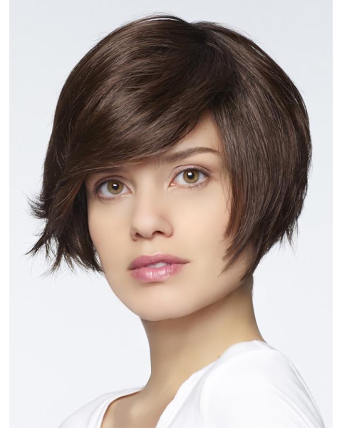 Amazing Auburn Short Straight Bobs High Quality Synthetic Women Wigs