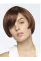 So Great Brown Short Straight Bobs New Design Capless Human Hair Women Wigs