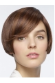 So Great Brown Short Straight Bobs New Design Capless Human Hair Women Wigs