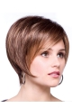 High Quality Brown Straight Short Capless Synthetic Women Bob Wigs