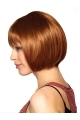 No-fuss Auburn Straight Short Capless Synthetic Women Bob Wigs