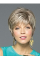 Tempting Straight Short With Bangs Monofilament Synthetic Women Wigs