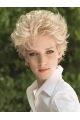 Blonde Straight Short Lace Front Synthetic Women Wigs