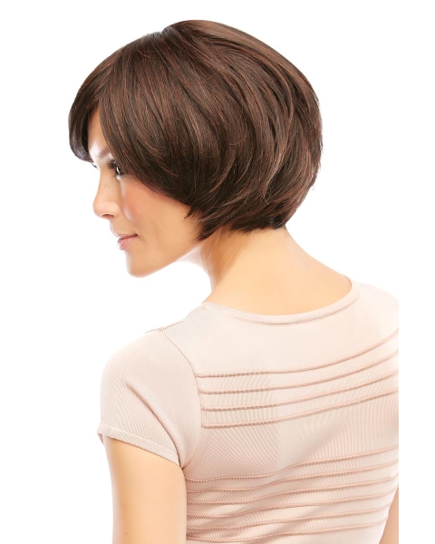 Convenient Bobs Straight Short Lace Front Synthetic Women Wigs