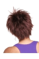 Tempting Red Straight Short Capless Synthetic African American Women Wigs