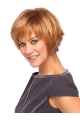 High Quality Auburn Straight Short Capless Synthetic Women Bob Wigs