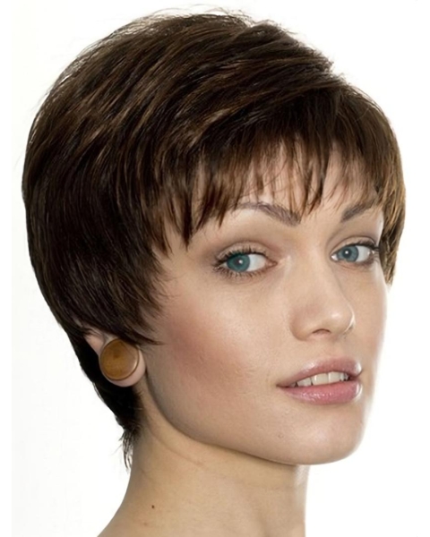  Incredible Boycuts Straight Short Lace Front Synthetic Women Wigs