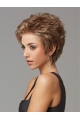 Straight Short Boycuts Lace Front Synthetic Women Wigs