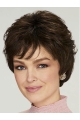 Short Black Wavy 8" Mono High Quality Classic Synthetic Women Wigs