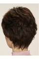 Short Black Wavy 8" Mono High Quality Classic Synthetic Women Wigs