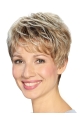 Wavy Boycuts Capless 8" Ombre/2 Tone Synthetic Women Wigs Online