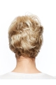 Short  Wavy Blonde Capless Synthetic Women Wigs