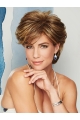 Wavy Short 4" Capless Layered Best Synthetic Women Wigs 