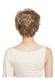 Classic Blonde Wavy Short 8" Capless Synthetic Lady Wig