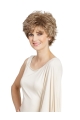 Classic Blonde Wavy Short 8" Capless Synthetic Lady Wig