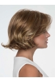 Short Wavy Without Bangs Capless Synthetic Women Wigs 