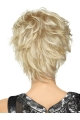 Blonde Wavy Short Capless Synthetic Women Wigs