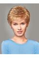 Blonde Wavy Short Capless Synthetic Women Wigs