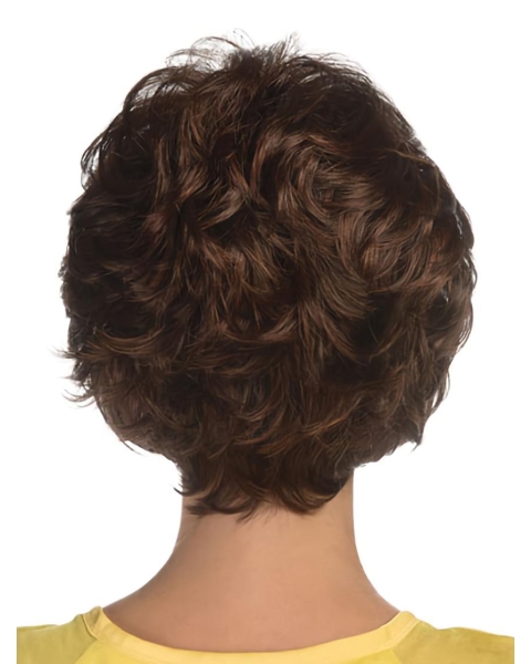 Radiant Wavy Short Lace Front Classic Synthetic Women Wigs