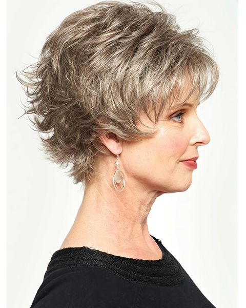 Fashion Wavy Short Capless Classic Synthetic Women Wigs