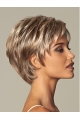 Gorgeous Blonde Wavy Short Capless Synthetic Women Wigs