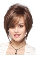 Brown Wavy Short Capless Designed Synthetic Women Bobs  Wigs