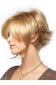 Brown Wavy Short Capless Designed Synthetic Women Bobs  Wigs