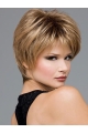 Affordable Blonde Wavy  Short Lace Front Synthetic Women Wigs