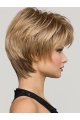 Affordable Blonde Wavy  Short Lace Front Synthetic Women Wigs