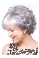 Designed Blonde Wavy Short Capless Synthetic Women Wigs