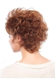 High Quality Auburn Wavy Short Capless Classic Synthetic Women Wigs