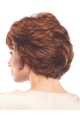 Popular Auburn Wavy Short Capless Classic Synthetic Women Wigs