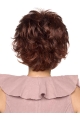 Ideal Auburn Layered Wavy Short Capless Synthetic Women Wigs