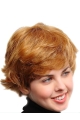 Best Auburn Wavy Short Capless Synthetic Women Wigs