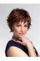 Amazing Short Wavy Auburn Layered Capless High Quality Synthetic Women Wigs