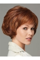 Easy Auburn Wavy Short Capless Classic Synthetic Women Wigs