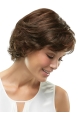  Modern Layered Wavy Short Monofilament Synthetic Women Wigs