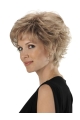 Impressive Blonde Wavy Short Classic Synthetic Women Wigs