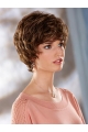 Popular Brown Wavy Short Capless Classic Synthetic Women Wigs