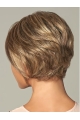 No-fuss Blonde Wavy Short Capless Synthetic Women Wigs