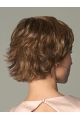 Blonde Wavy Short Monofilament Synthetic Women Wigs