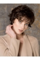 Great  Wavy Short Monofilament Synthetic Petite Women Wigs